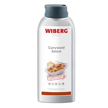 Wiberg Currywurst Sauce ohne Konservierungsstoffe fruchtig süß 740g