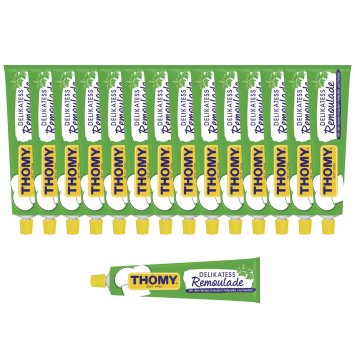 Thomy Delikatess Remoulade cremig gewürzt mit Kräutern 100ml 15er Pack