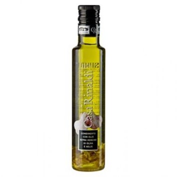 Olio Extra Vergine di Oliva e Aglio - Aromatisiertes Würzöl - Knoblauchöl - 250 ml