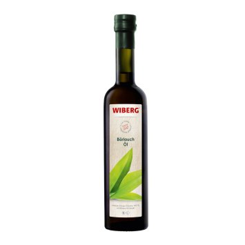 Wiberg Bärlauch Öl exquisite Kombination mit Olivenöl Flasche 500ml