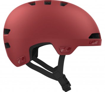 Kinder-Fahrradhelm  Maze Jr KinetiCore, Ruby Red