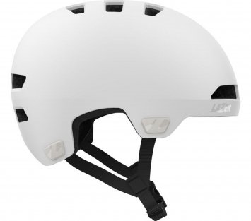 Kinder-Fahrradhelm  Maze Jr KinetiCore, Matte White