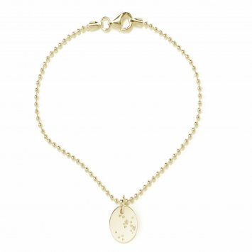 Armband 925 Sterling Silber Glänzend 19cm Schütze