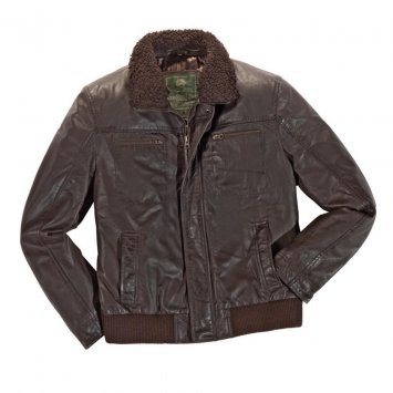 Büffelleder-Blouson