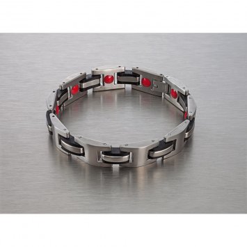 Titan-Magnetarmband „Red Power”