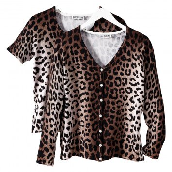 Twinset im Animal-Print