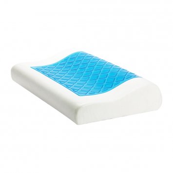 Viskoelastisches Kissen mit Geleinlage