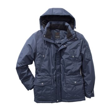 Jacke mit abnehmbarer Kapuze