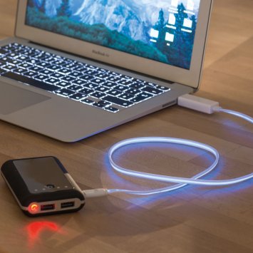 Leuchtendes USB-/Mini-USB-Kabel