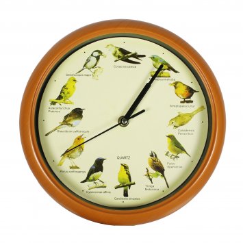 Wanduhr „Vogelgesänge”