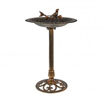 Vogeltränke aus Aluminiumguss