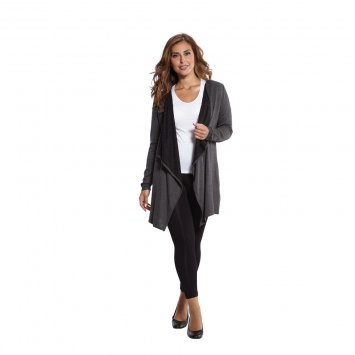 Jacke in Zipfelform