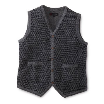 Jacquard-Strickweste