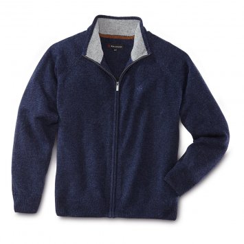 Lambswool-Strickjacke