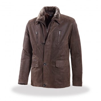 Herren-Lederjacke