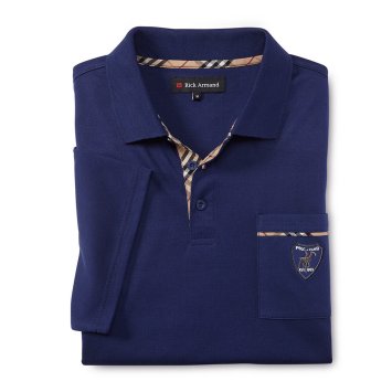 Interlockshirt mit Kontrasten