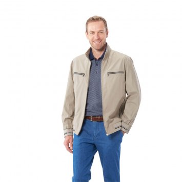 Blouson im Baumwollmix