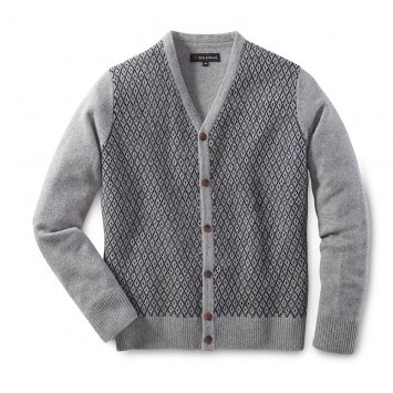 Lambswool Strickjacke