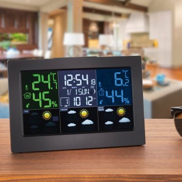 Funk-Wetterstation mit Trendanzeige