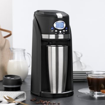 Mini-Kaffeemaschine mit Mahlwerk