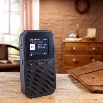 DAB+-Pocket-Radio mit Farbdisplay