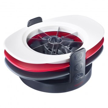 Apfel-,Tomaten- und Mangoteiler