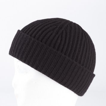 Merino-Wollmütze mit Kaschmir