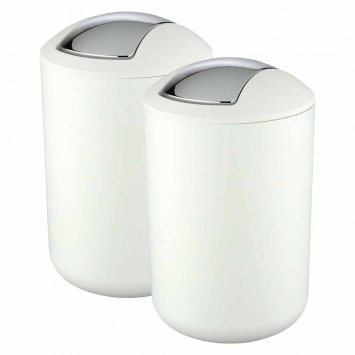 Schwingdeckel-Kosmetikeimer (2er-Set)