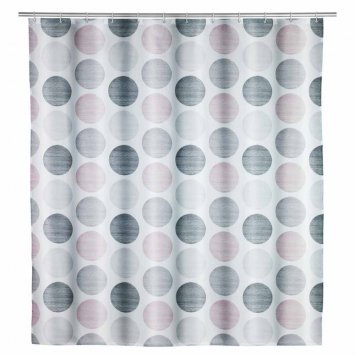 Duschvorhang mit Punktemuster