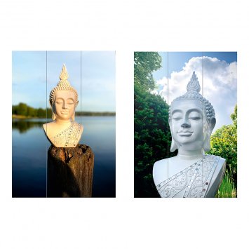 Paravent „Buddha“