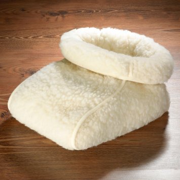 Fußwärmer Schurwolle