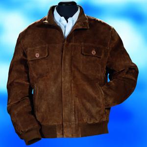 Samtweicher Lederblouson
