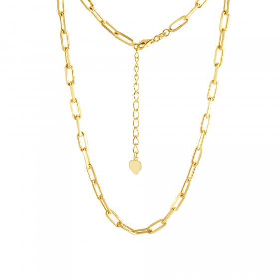 Collier 925 Sterling Silber vergoldet gelb 