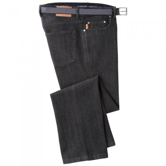Five-Pocket-Komfort-Jeans mit Gürtel 