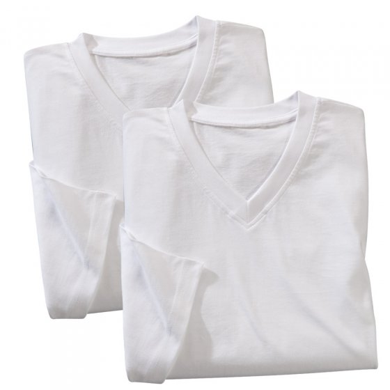 T-Shirt Doppelpackung 2er-Pack XXL | Weiß