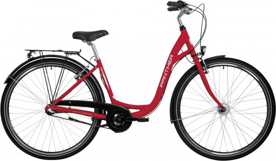 Citybike 28 Zoll "Caraz 1.0"  3-Gang, rot 