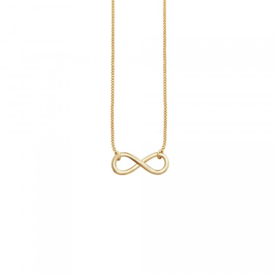 Collier 925/- Sterling Silber vergoldet Infinity 
