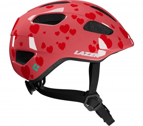 Kinder-Fahrradhelm Nutz 2.0 KinetiCore, Little Hearts 