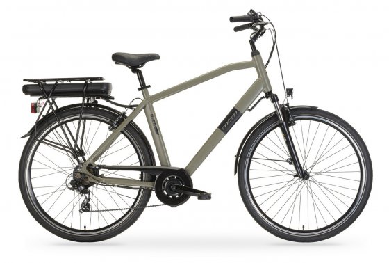 Elektro-Citybike RHEA  MAN 28 Zoll, oliv 