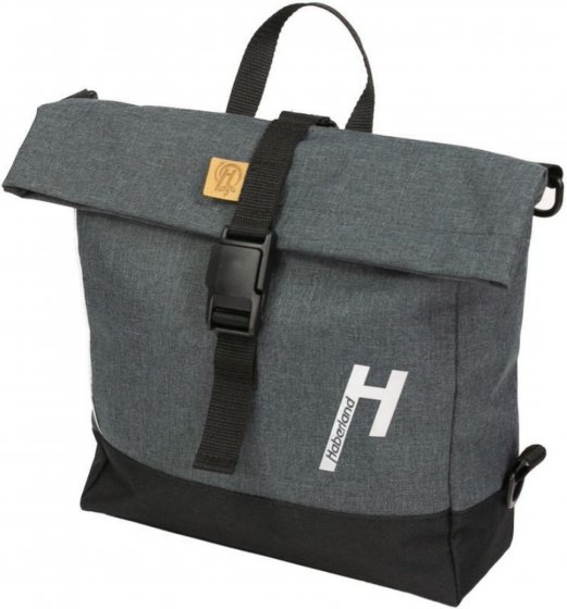 Rucksack-Lenkertasche  "Keep Rollin", anthrazit 