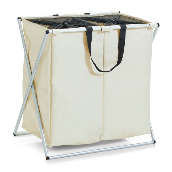 Wäschesammler mit 2 Fächern 