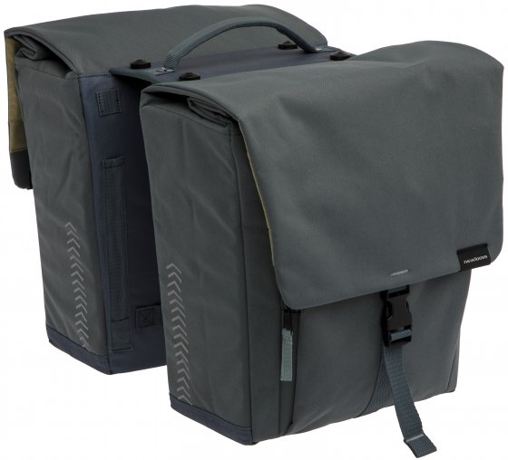 Fahrrad- Gepäckträgertasche Tulum MIK ,  grau 