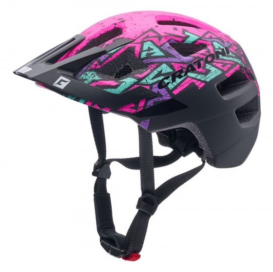Fahrradhelm Maxster Pro, wild-pink matt 