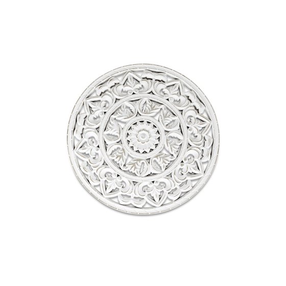 Wandornament Holz shabby Stil 