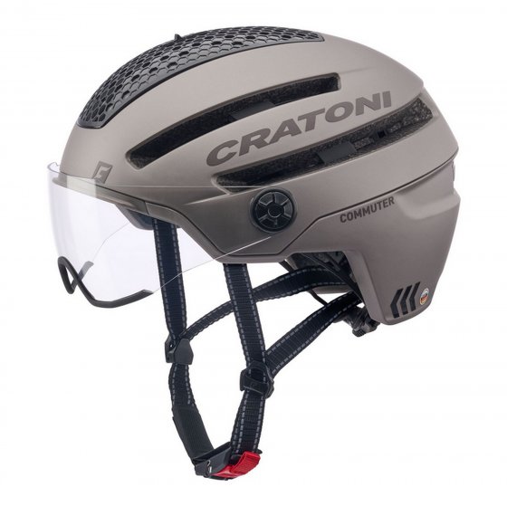 Ebike - Fahrradhelm Commuter, coffee matt 