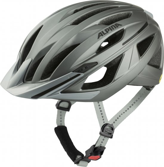 City-Fahrradhelm Gent Mips, grau 