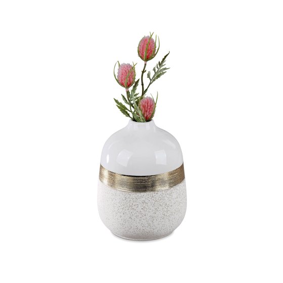 Vase 20 Goldband 