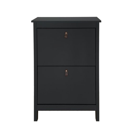 Schuhschrank Hayet Schwarz 