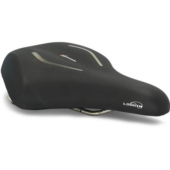 Fahrrad-Sattel Lookin Evo Relaxed Unisex - Stracciatella ISCC+ 