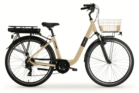 Elektro-Citybike NEW RHEA  28 Zoll 46cm | creme